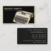 ライタ/エディタ/作家名刺テンプレート 名刺 (正面/裏面)