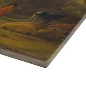 ライダーとの川の景色、Aelbert Cuyp カッティングボード (角)
