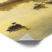 ライダーとの川の風景Aelbert Cuypポスター ポスター (角)