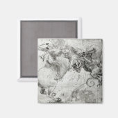 ライダーとドラゴンの戦い, c.1482 マグネット (正面/裏面)
