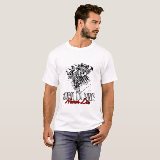 ライダーに生まれついてTシャツ Tシャツ