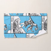 ライダーウェイテタロット専攻のアルカナザフール バスタオルセット (ハンドタオル)