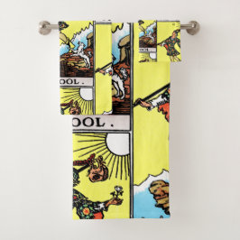 ライダーウェイテタロット専攻のアルカナザフール バスタオルセット