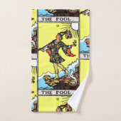 ライダーウェイテタロット専攻のアルカナザフール バスタオルセット (ハンドタオル)