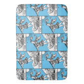 ライダーウェイテタロット専攻のアルカナザフール バスマット (正面縦)