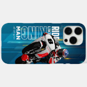 ライダーキング | (男性) Case-Mate iPhoneケース (裏面 (横))
