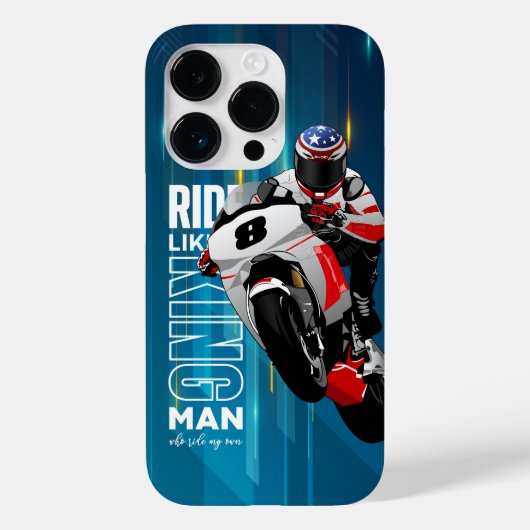 ライダーキング | Case-Mate iPhone 14 Proケース(King) iPhoneケース (裏面)