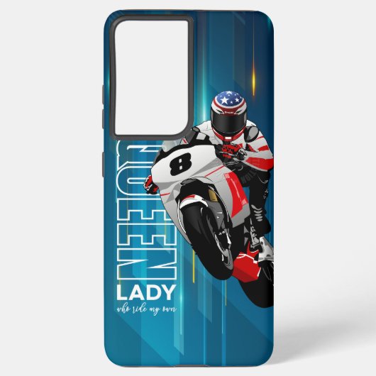 ライダーキング | Samsung Galaxy S21+ケース（クイーン） Galaxyケース (裏面)