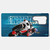 ライダーキング | Samsung Galaxy S22ウルトラケース（クイーン） Samsung Galaxyケース (裏面横)