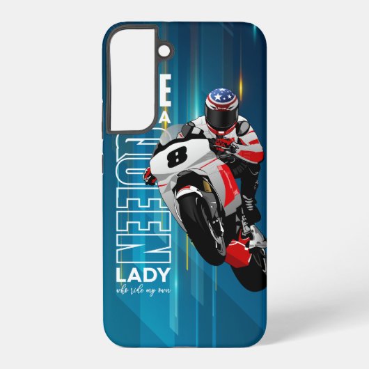 ライダーキング | Samsung Galaxy S22+ケース（クイーン） Galaxyケース (裏面)