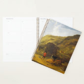 ライダー付きの川の風景Aelbert Cuyp プランナー手帳 (ディスプレー)