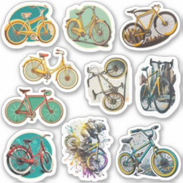 ライダー用バイクBMXホイリーフィックスバイク。レトロ自転車 シール