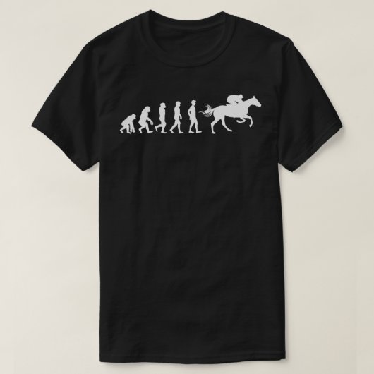 ライダー馬好きハフリンガージャンピングヴォールティング Tシャツ (デザイン正面)