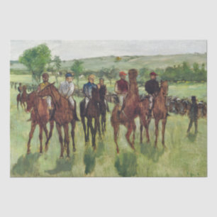 ライダー、エドガー・デガス、1885馬のジョッキー 薄葉紙