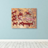 ライダー キャンバスプリント (インサイチュ (ウッドフロア))