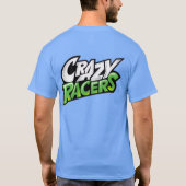 ライダーmans tシャツモトバイクもしくは自転車に乗る人ライフスタイル tシャツ (裏面)