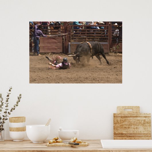 ライダ落ちたーは彼の怒山に会う ポスター (キッチン)