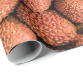 ライチまたはリチフルーツビーガンとベジタリアンギフト ラッピングペーパー (ロールコーナー)