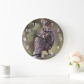 ライチョウ ラージ壁時計 (ホーム)