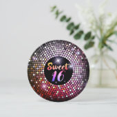 ライツきらめくシックモダンスウィート16パーティー 招待状 (スタンド正面)