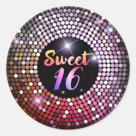ライツきらめくシッモダンクスウィート16 ラウンドシール