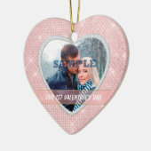 ライツエレガントラファースト・バレンタインオーナメント セラミックオーナメント (左)