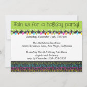 ライツカメラアクションホリデーパーティフォト招待状 招待状 (裏面)