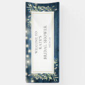 ライツグリーン素朴リーブライダルシャワーへようこそ 横断幕 (縦)