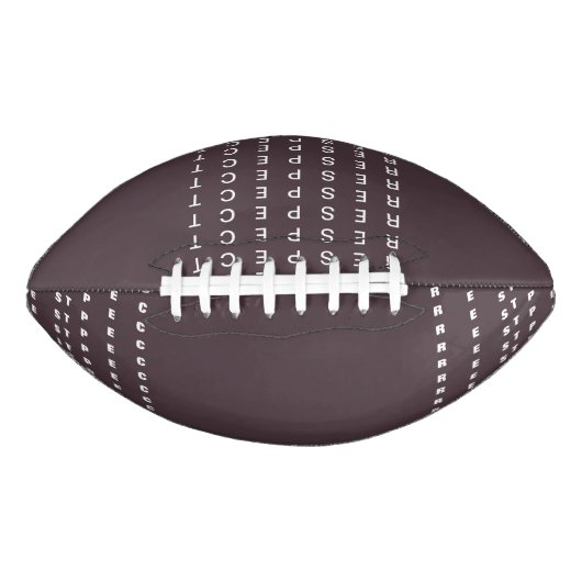 ライツサッカー アメリカンフットボール (正面)