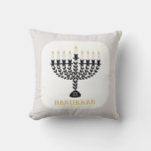 ライツシンプルフェスティバル（ユダヤ教）メノラーハヌカー クッション (正面)