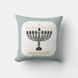 ライツシンプルフェスティバル（ユダヤ教）メノラーハヌカー クッション