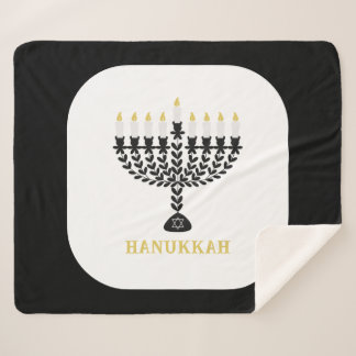 ライツシンプルフェスティバル（ユダヤ教）メノラーハヌカー シェルパブランケット