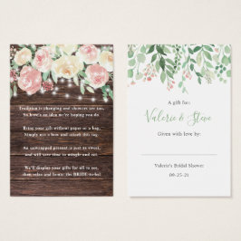 ライツ素朴ノーラップシャワー表示ギフトラベル