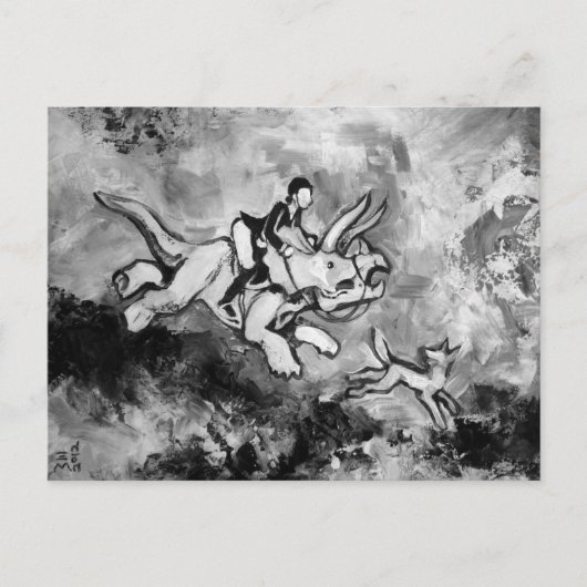 ライディングイングリッシュ ポストカード (正面)