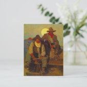 ライディングショットガンライダーズサイドシートウエスタンエスク ポストカード (スタンド正面)