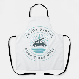 ライディングタイポグラフィを楽しむ エプロン