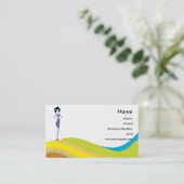 ライディングハイ 名刺 (スタンド正面)