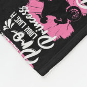 ライディングバイクバイクもしくは自転車に乗る人ガールバイクサイクリング フリースブランケット (角)