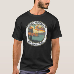 ライディングマウンテンナショナルパークカナダヴィンテージバッジ Tシャツ