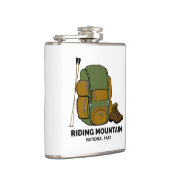 ライディングマウンテンナショナルパークバックパック フラスク (右)