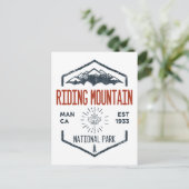 ライディングマウンテン国立公園カナダ動揺して ポストカード (スタンド正面)