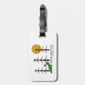 ライディングマウンテン国立公園トレイル ラゲッジタグ (裏面縦)