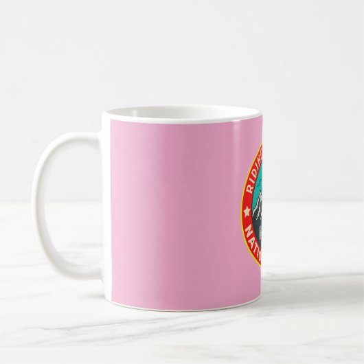 ライディングマウンテン　山々の霊 コーヒーマグカップ (左)