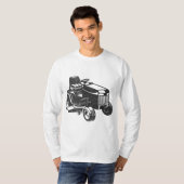 ライディングモーアローンガーデントラクター Tシャツ (正面フル)
