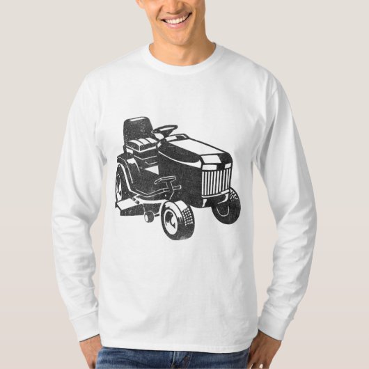 ライディングモーアローンガーデントラクター Tシャツ (正面)