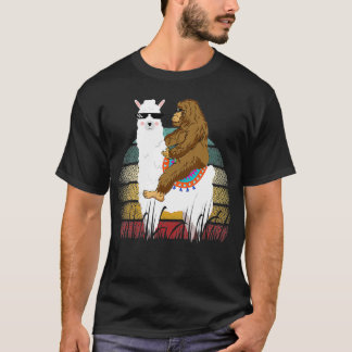 ライディングラマレトロ Tシャツ