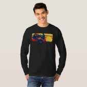 ライディングローンモーワーウィーリーヴィンテージ80sサンセット tシャツ (正面フル)