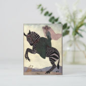 『ライディング・ザ・ゼブラ』 ポストカード (スタンド正面)