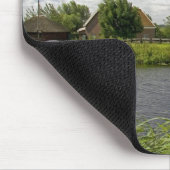 ライデンの東の運河に沿った風車 マウスパッド (コーナー)