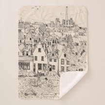 ライデンサウスオランダペンインクスケッチ